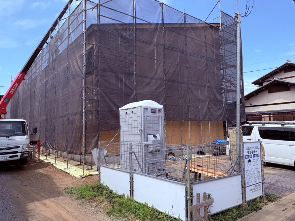 2025/6/24時点の建築状況